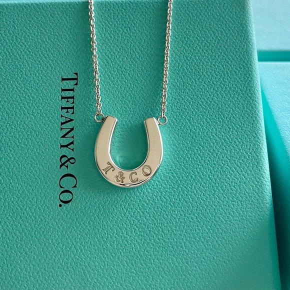 Tiffany & Co. Jewelry - Tiffany and Co. Silver Horseshoe Necklace